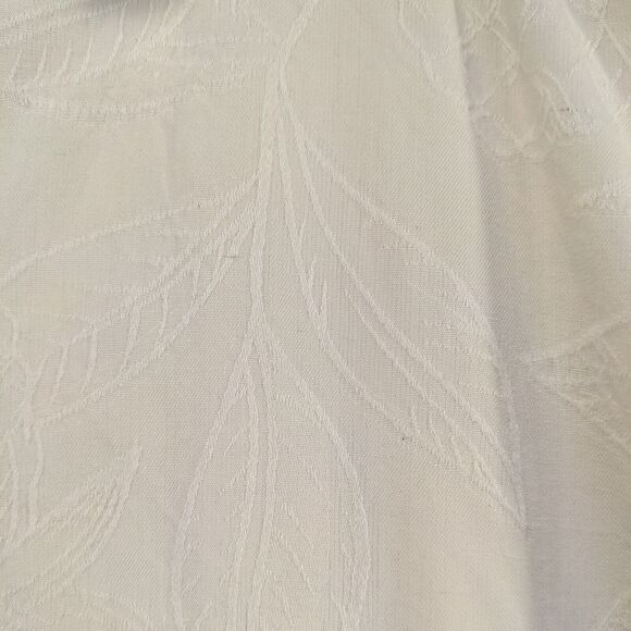 Island Shores Men's Washable Silk Button Up Shirt Cream XL Short Sleeve Pocket - Picture 10 of 16